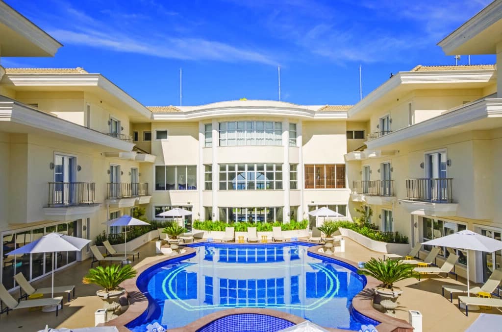 Hotel Doral Guarujá - vista piscina